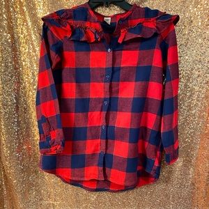 Girls button up shirt